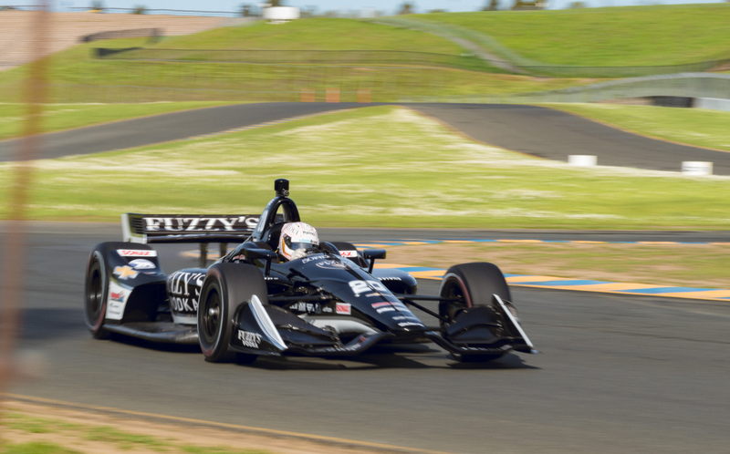 Illustration for article titled Some Photos from the 2018 IndyCar Test at Sonoma Raceway